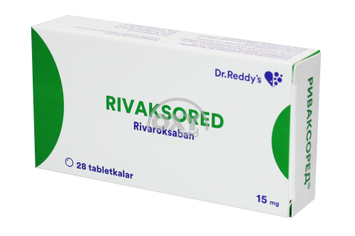 product-Rivaxored 15 mg № 28 tabletkalari