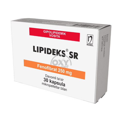 product-Lipidex SR 250 mg № 30