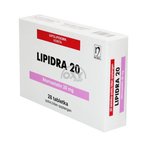product-Lipidra 20 mg № 28