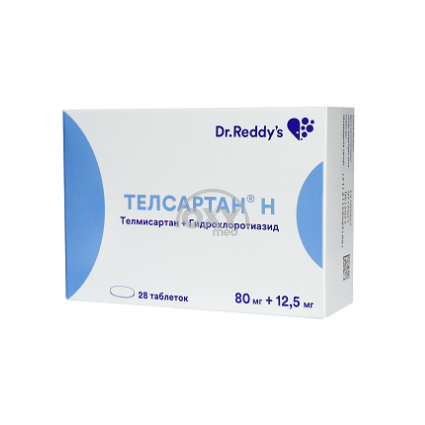 product-Телсартан Н 80 мг/12,5 мг №28