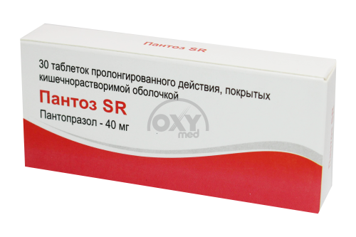 product-Пантоз SR 40 мг №30