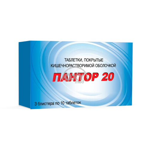 product-Пантор, 20 мг, таб. №30