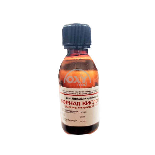 product-Borik kislotasi 3% eritma 20 ml spirtli eritma