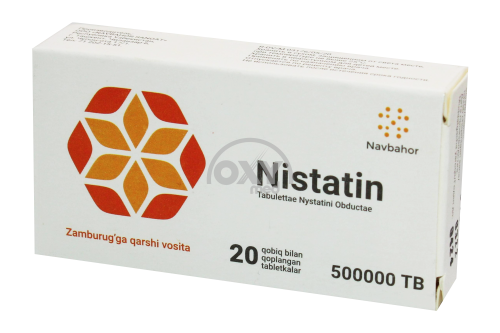 product-Nistatin 500 000 dona No 20 stol.