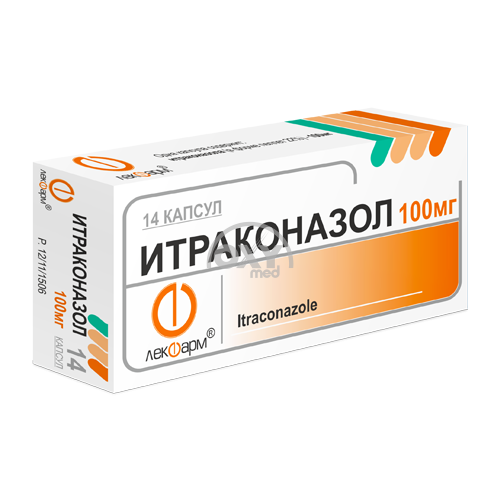 product-Итраконазол, 100 мг, капс. №14
