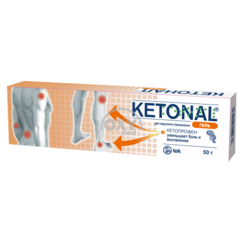 product-Ketonal gel 2,5% 50 g