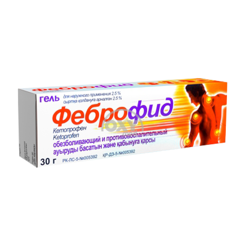 product-Феброфид гель 2,5 %  30 г