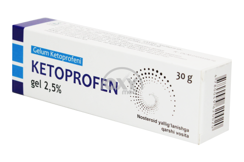 product-Кетопрофен гель 2,5% 30 г