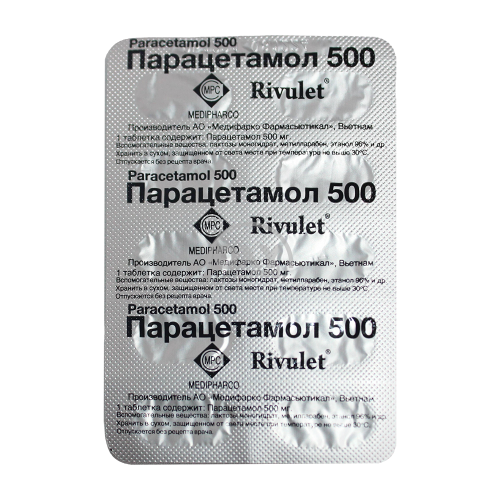 product-Парацетамол 500 мг №10 таблетки