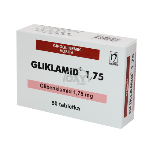 product-Гликламид 1,75 мг №50