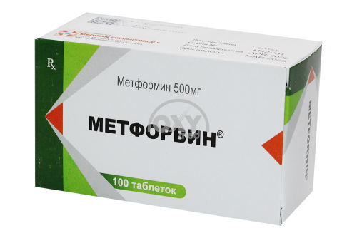 product-Метфорвин 500мг №100 табл.