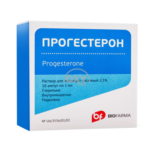 product-Прогестерон 2,5% раствор 1 мл №10