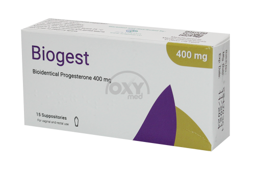 product-Биогест (прогестерон) 400мг №15 супп.