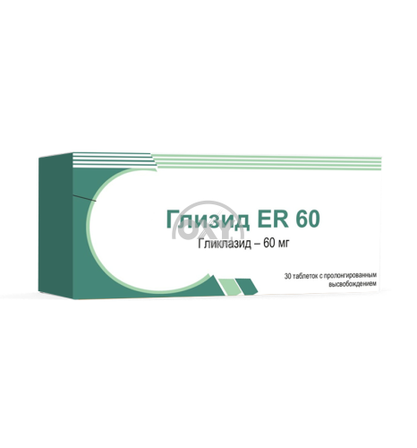 product-Глизид ER, 60 мг, таб. №30