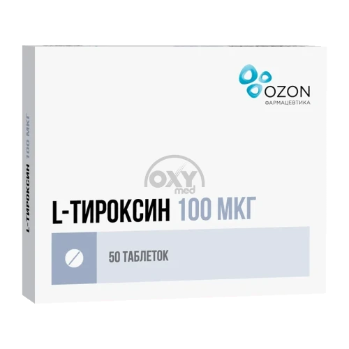 product-L-Тироксин, 100 мкг, таб. №50
