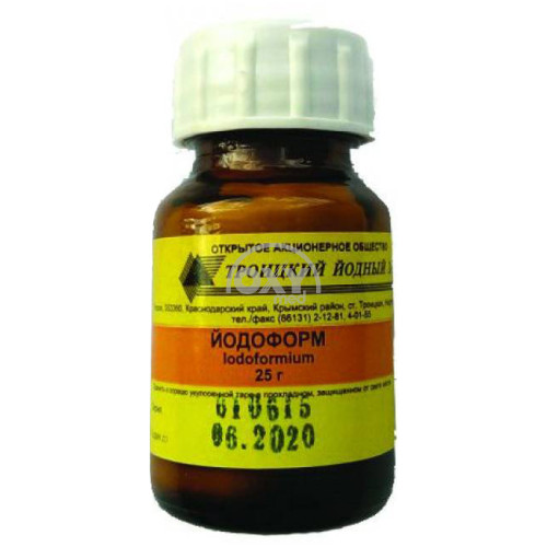 product-Йодоформ, 25 г, флакон
