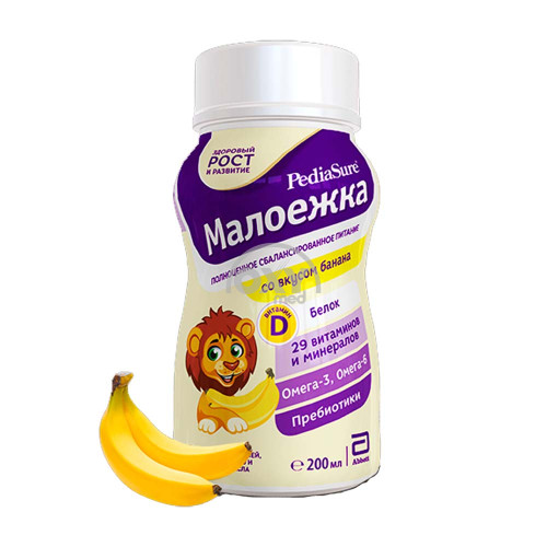 product-327 Жид.смесь "PediaSure" малоежка 200мл Банан