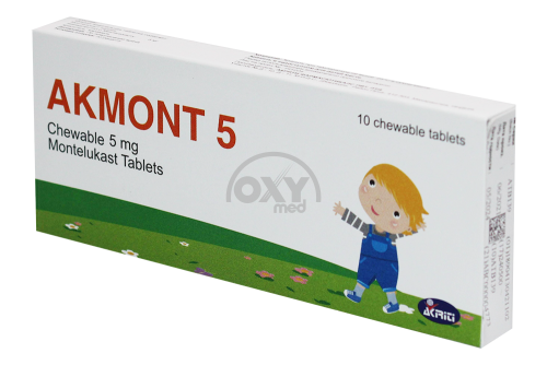 product-Akmont 5 5 mg № 10 tabletka, chaynash mumkin.