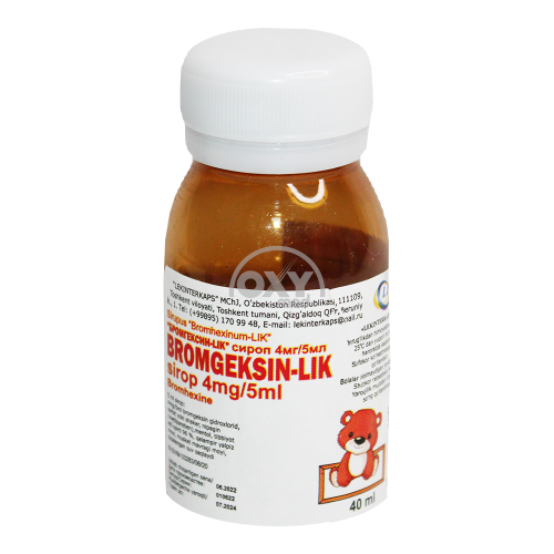 product-Бромгексин-LIK 4мг/5мл 40мл сироп