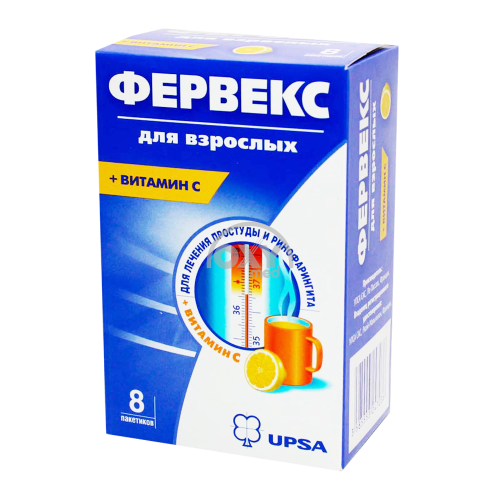 product-Фервекс 13,1г №8 Вит. С лимон пор. д/п/р-ра  д/п/в