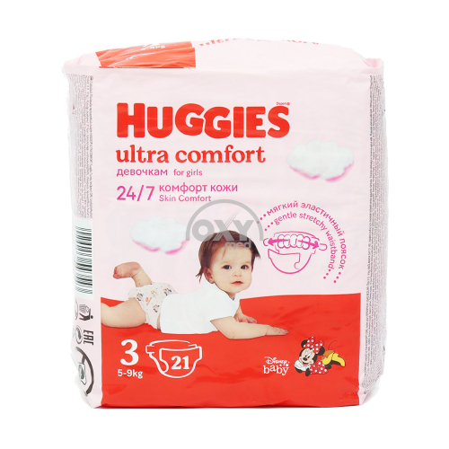 product-Подгузники Huggies Ultra Comfort размер #3 №21 для девочек