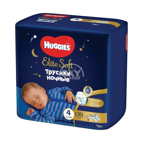 product-Трусики-подгузники Huggies Elite Soft ночные размер #4 №19