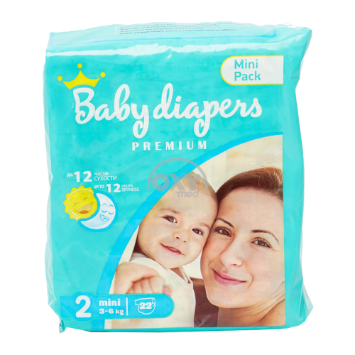 product-Подгузники детские Baby Diapers Premium, размер 2, №22