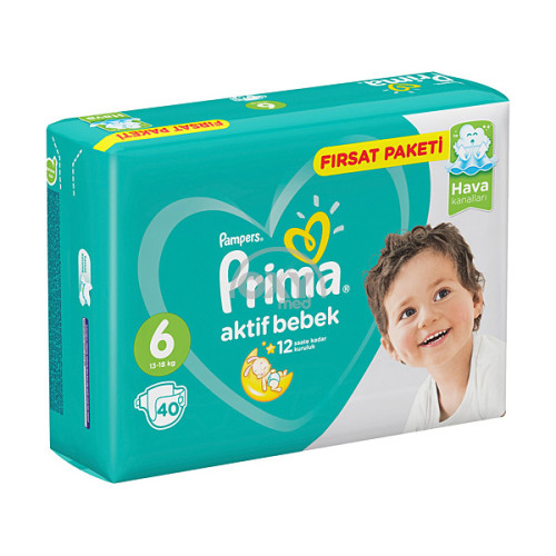 product-Подгузники детские Prima Aktif Bebek, размер 6, №40