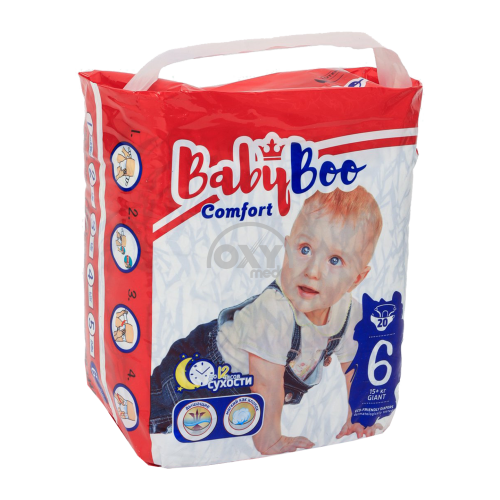 product-Подгузники детские Babyboo Comfort Giant, размер 6, №20