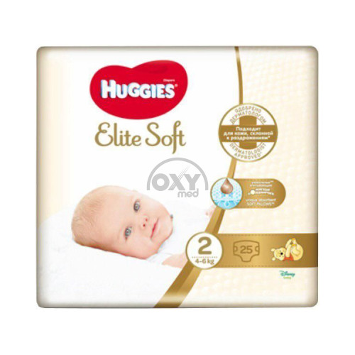 product-Bolalar tagliklari HUGGIES-2 Elite Soft № 25