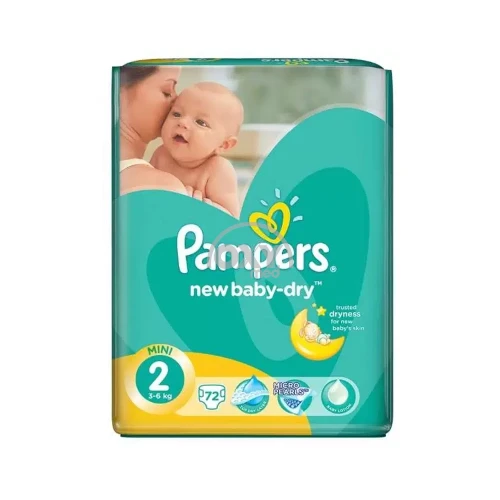 product-Bolalar tagliklari PAMPERS-2 NEW BABY-DRY № 72