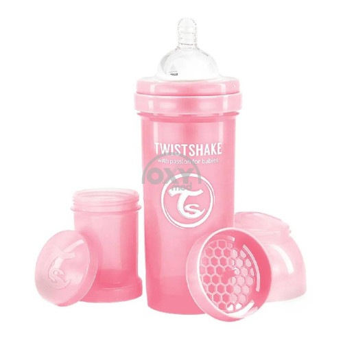 product-Бутылочка антиколиковая "Twistshake" розовая 260мл