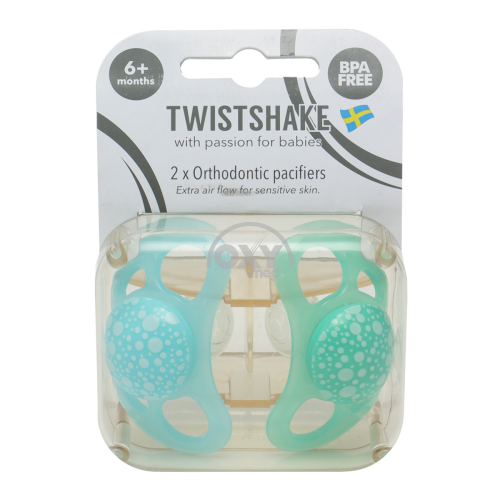 product-Соски ортодонтические Twistshake, №2 (6+ месяцев)