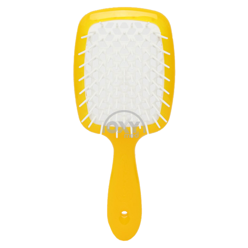 product-Расческа Superbrush маленькая желтая/белая