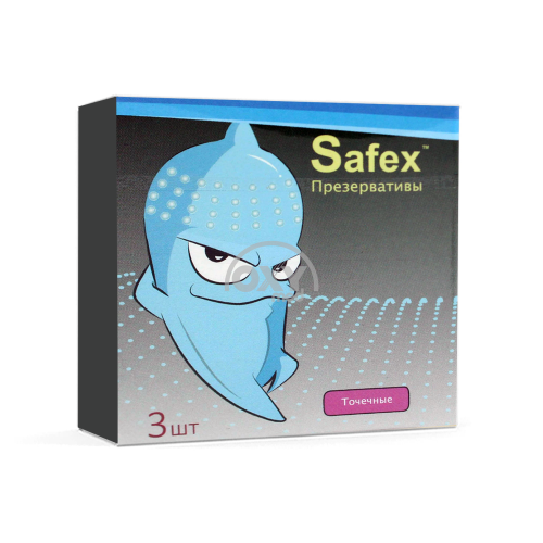 product-Презервативы "Safex" точечные №3