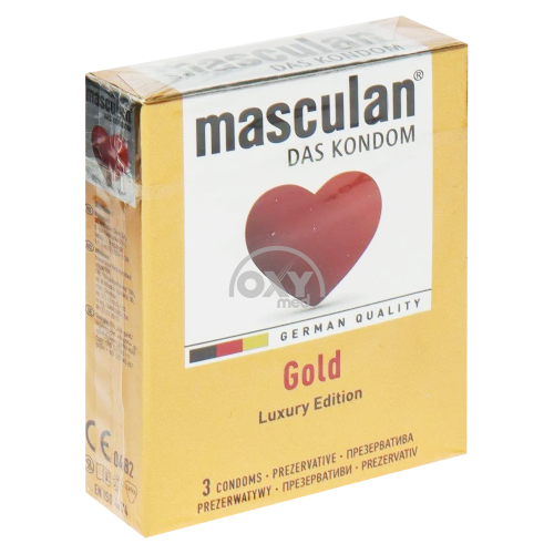 product-Презервативы Masculan №3 Gold Luxury Edition  