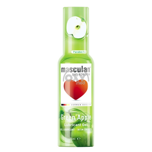 product-Гель-смазка "Masculan" Зеленое яблоко 75мл