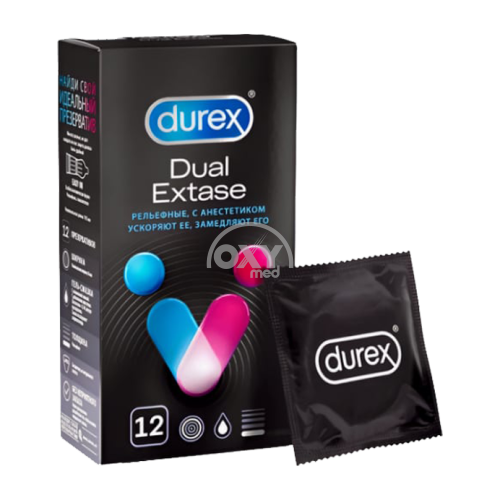 product-Презервативы "Durex" Dual Extase №12