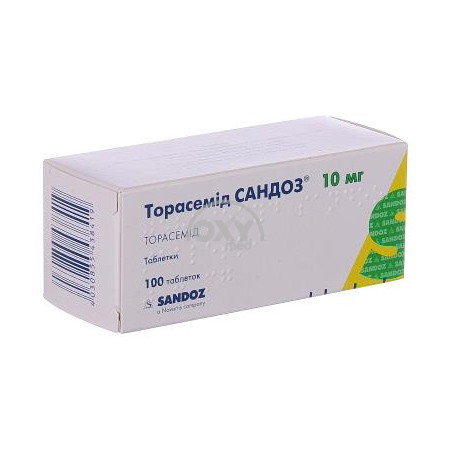 product-Торасемид Сандоз 10 мг №30 табл.