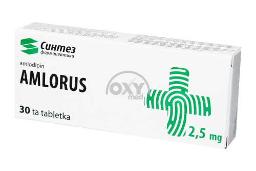 product-Амлорус 2,5 мг №30 таблетки