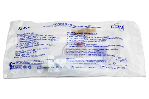 product-Qon quyish va qon o'rnini bosuvchi vosita.