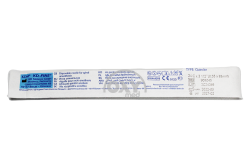 product-Orqa miya ignalari 0,55x88 mm KD-FINE 24G Quincke