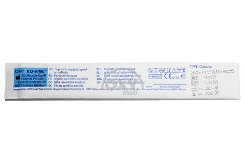 product-Orqa miya ignalari 0,50x88 mm KD-FINE 25G Quincke