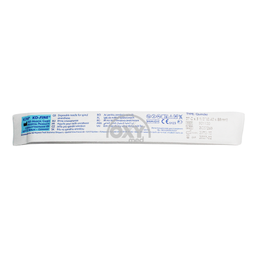 product-Orqa miya ignalari 0,40x88 mm KD-FINE 27G Quincke