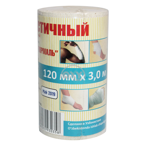 product-Elastik bandaj. Oddiy 120 mm x 3 m