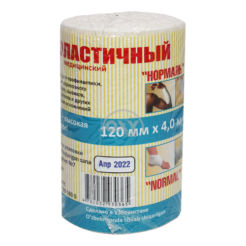 product-Elastik bandaj. Oddiy 120 mm x 4 m