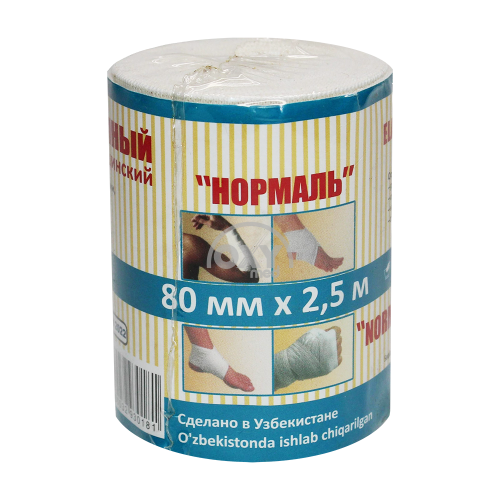 product-Бинт эластичный Normal 80 мм х 2,5 м