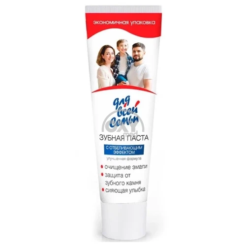 product-Зубная паста "Для всей Семьи" с отбеливающим эффектом 100 г