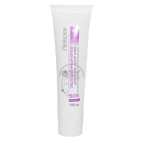 product-Juda quruq teri uchun boyitilgan LEKOS+ kremi 100g
