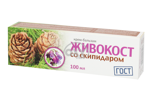 product-Крем-бальзам Живокост для суставов со скипидаром 100 мл